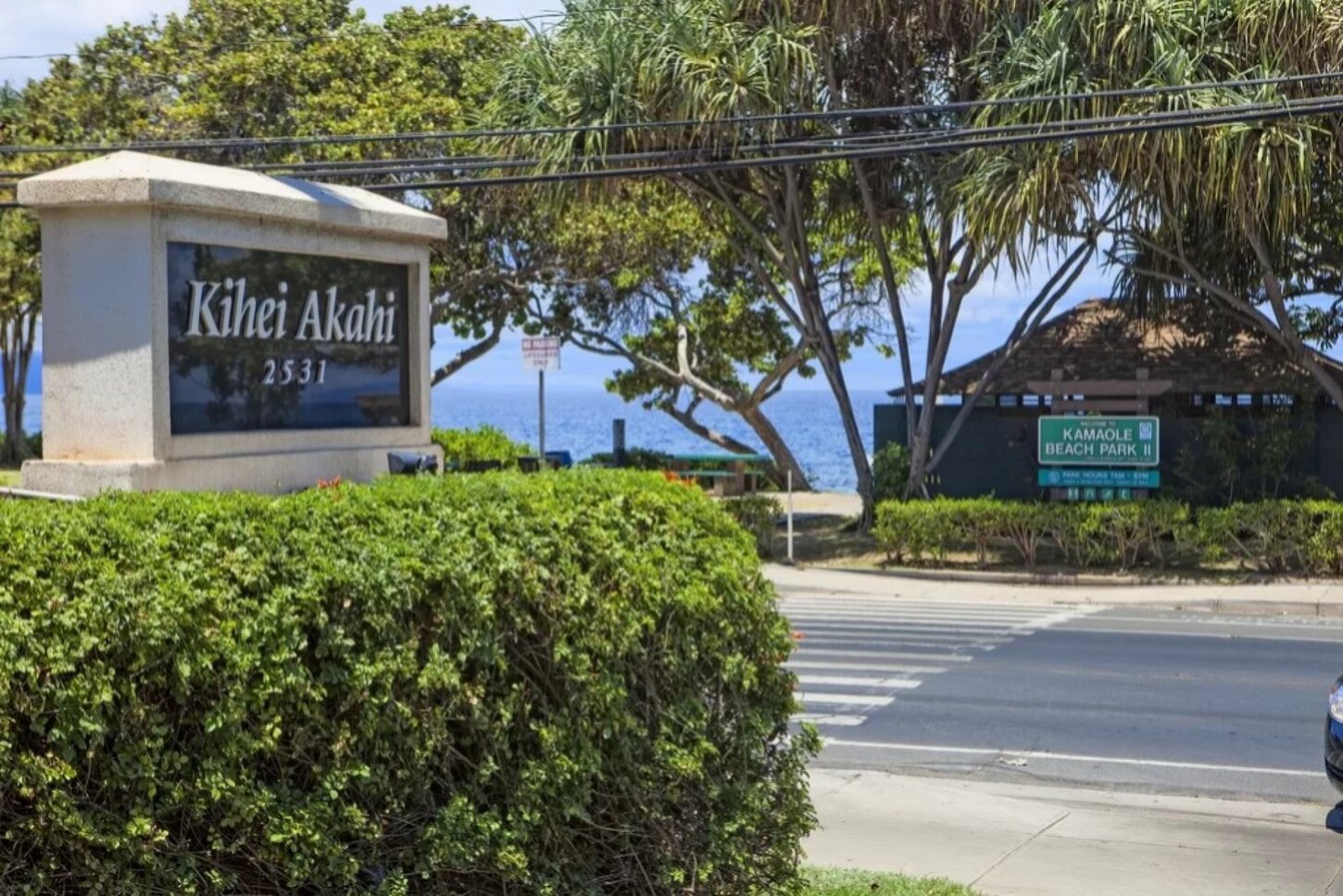 Kamaole II is literally across the street! One of the best beaches in Maui!  Kihei Akahi is so conveniently located!