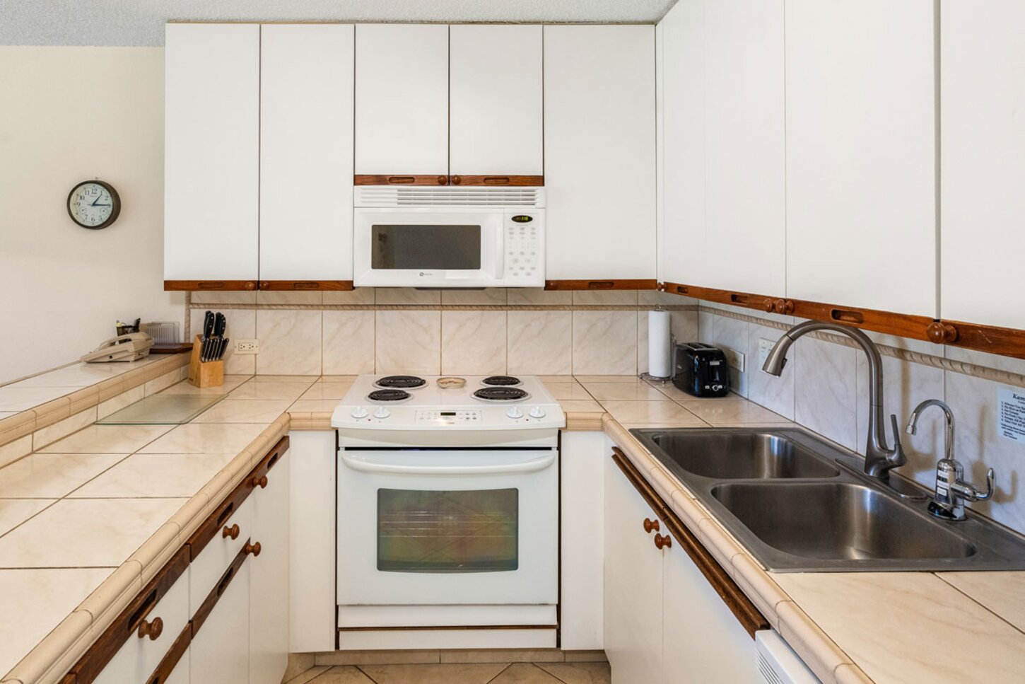 All new resurfaced kitchen cabinet doors, drawer fronts and panels of wood