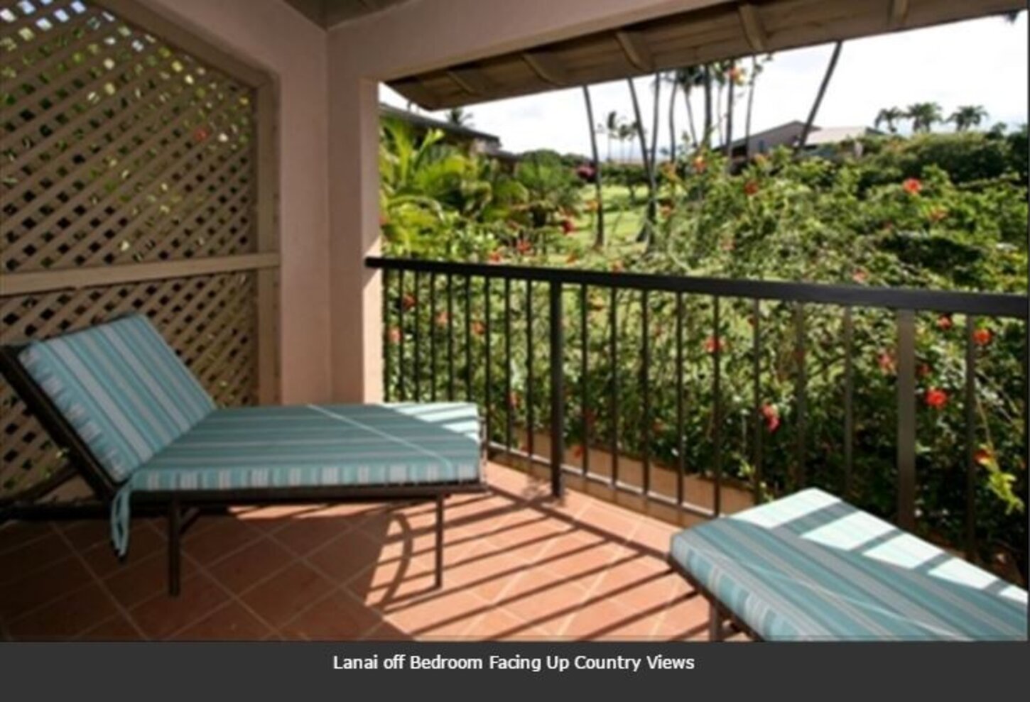 Lanai off Master Bedroom