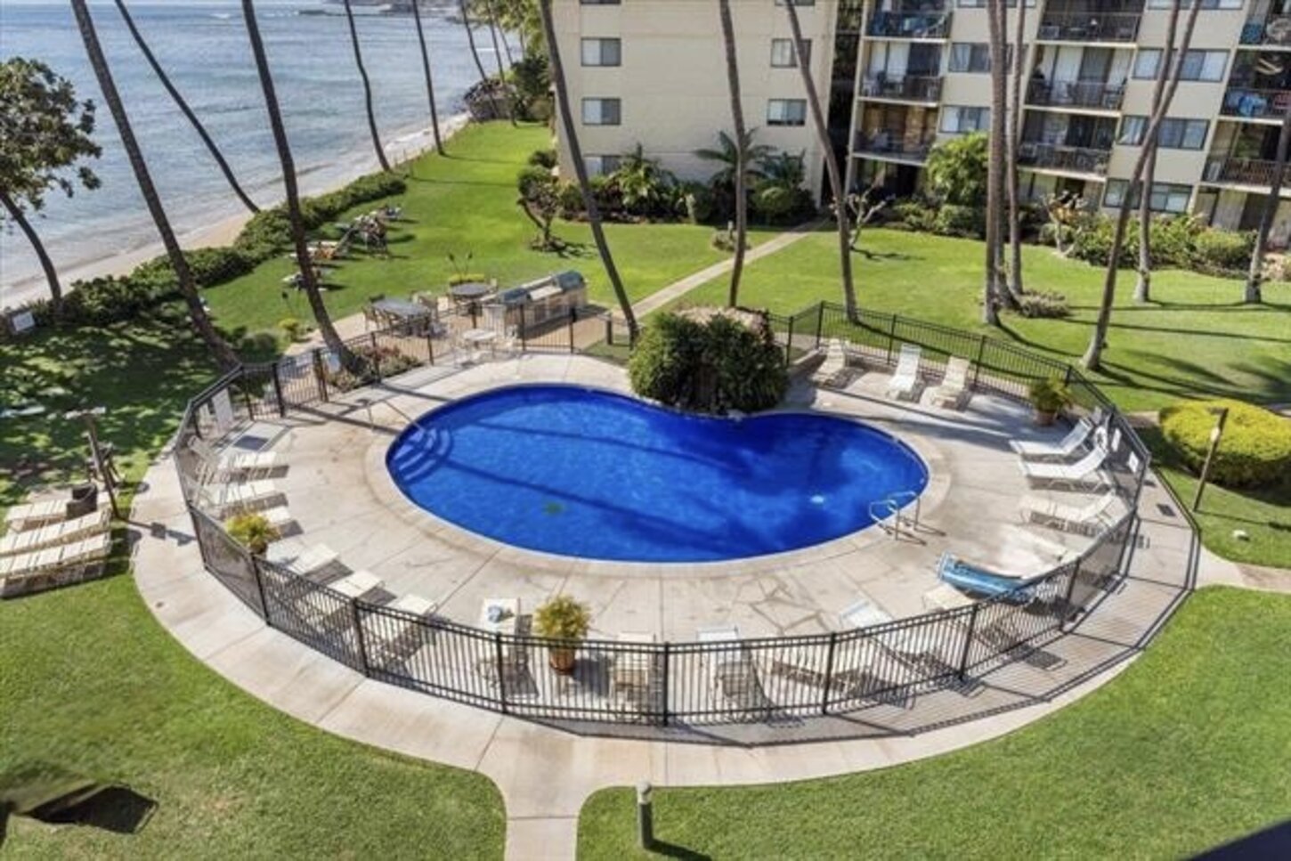 Heated fresh water pool 