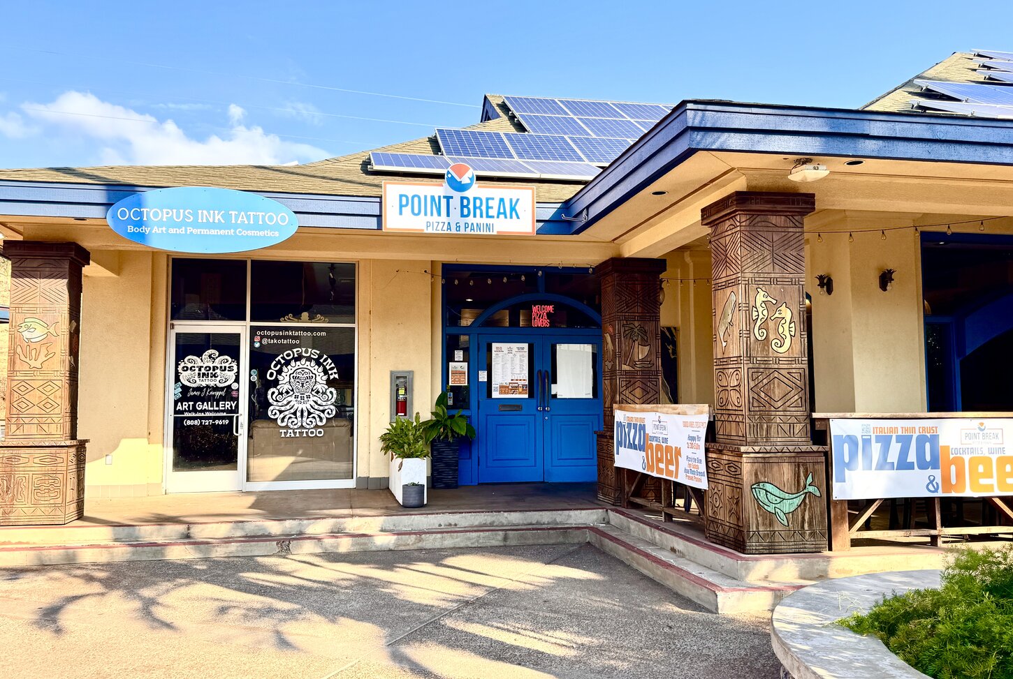 Point Break Pizza and Tattoo parlor