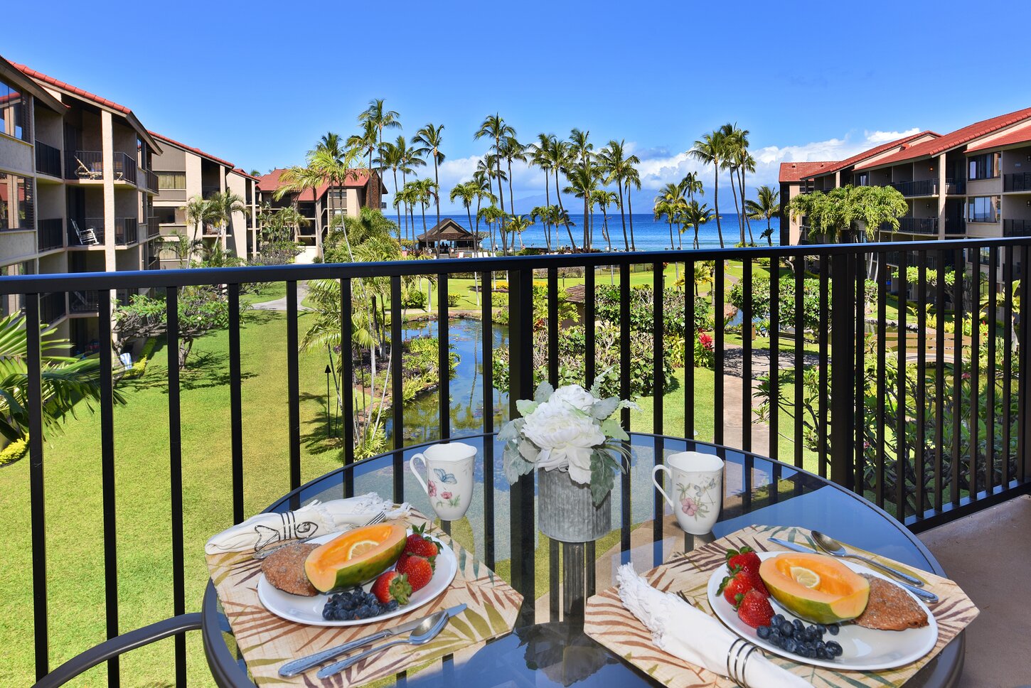 Breakfast on the lanai