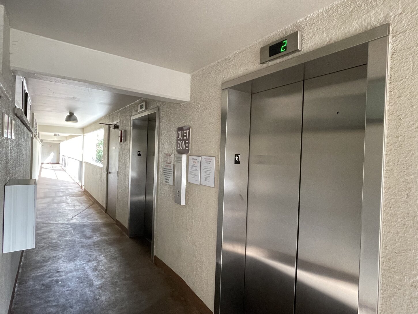 Elevator Available for Your Convenience.