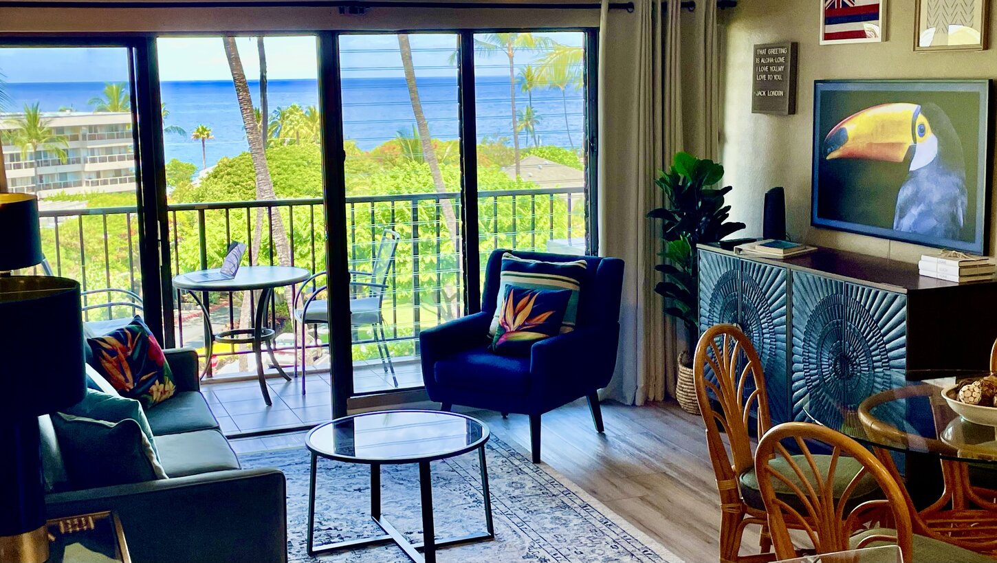 Enjoy Cooking with Stunning Ocean Views.