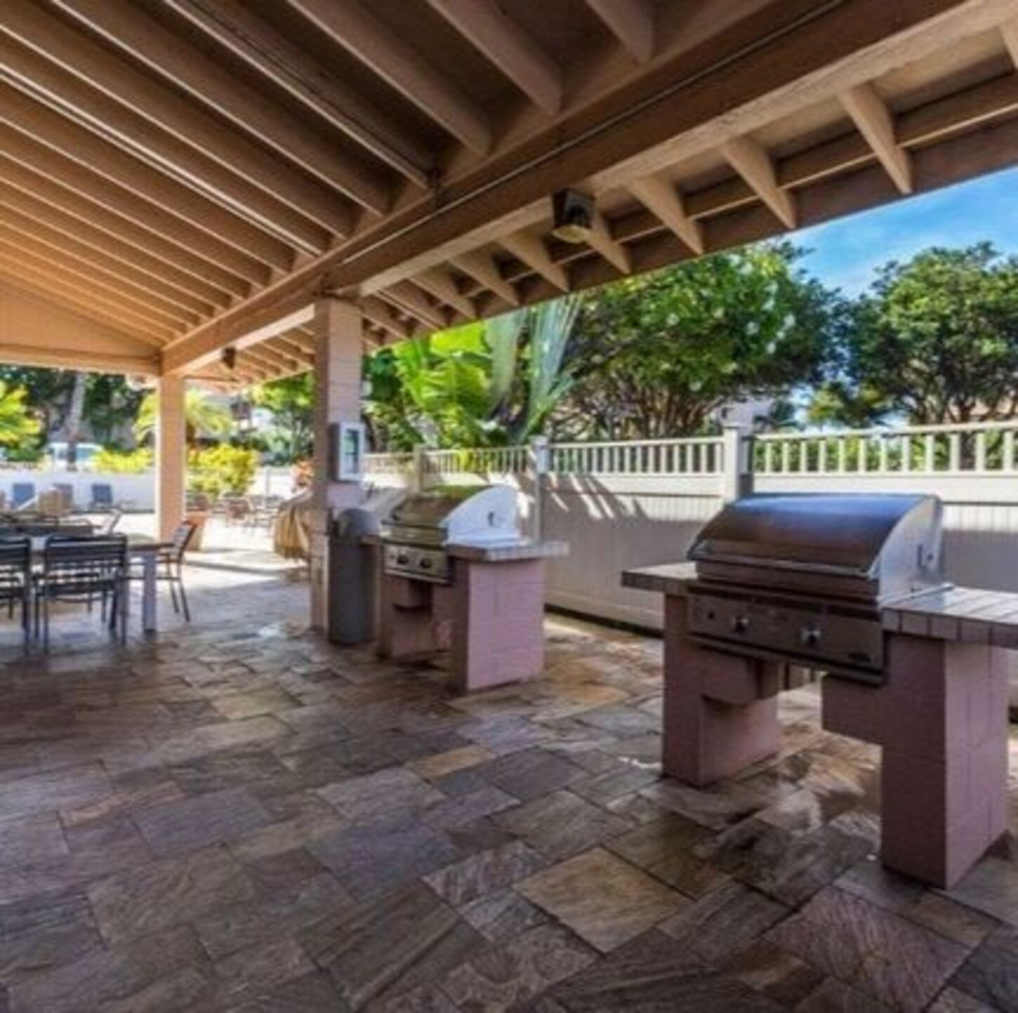 BBQs in the Pool Area