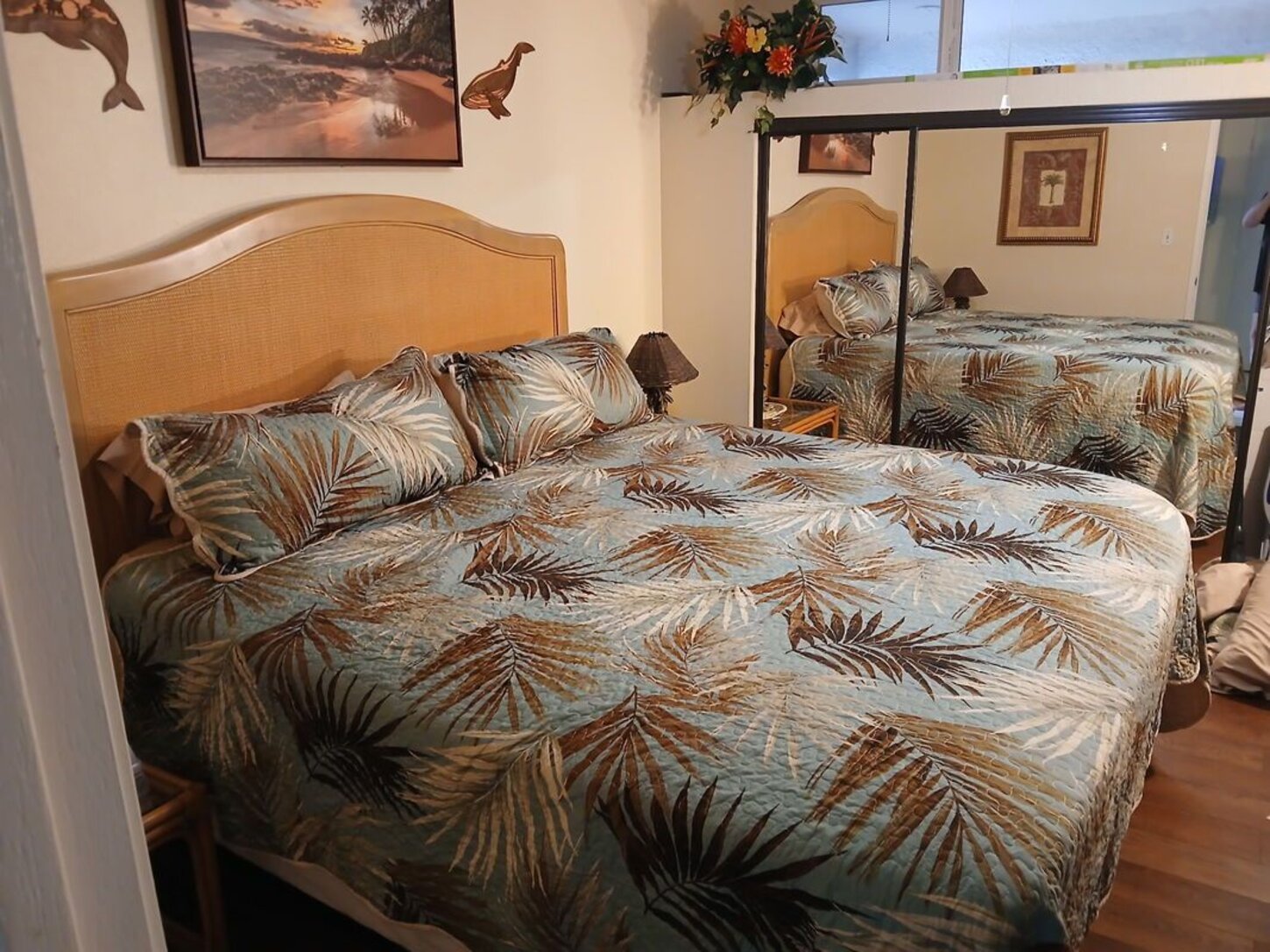Bedroom with King Sized Bed