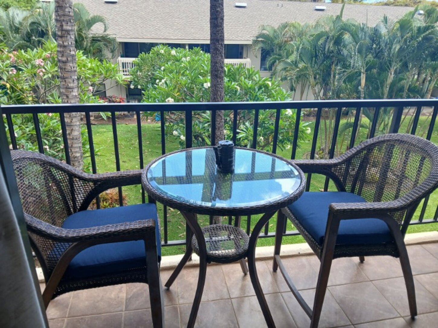 Lanai Perfect for Morning Coffee..