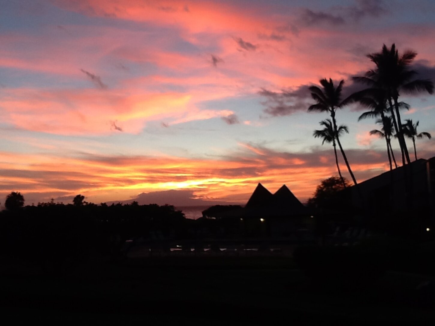 Enjoy gorgeous sunsets from the lanai