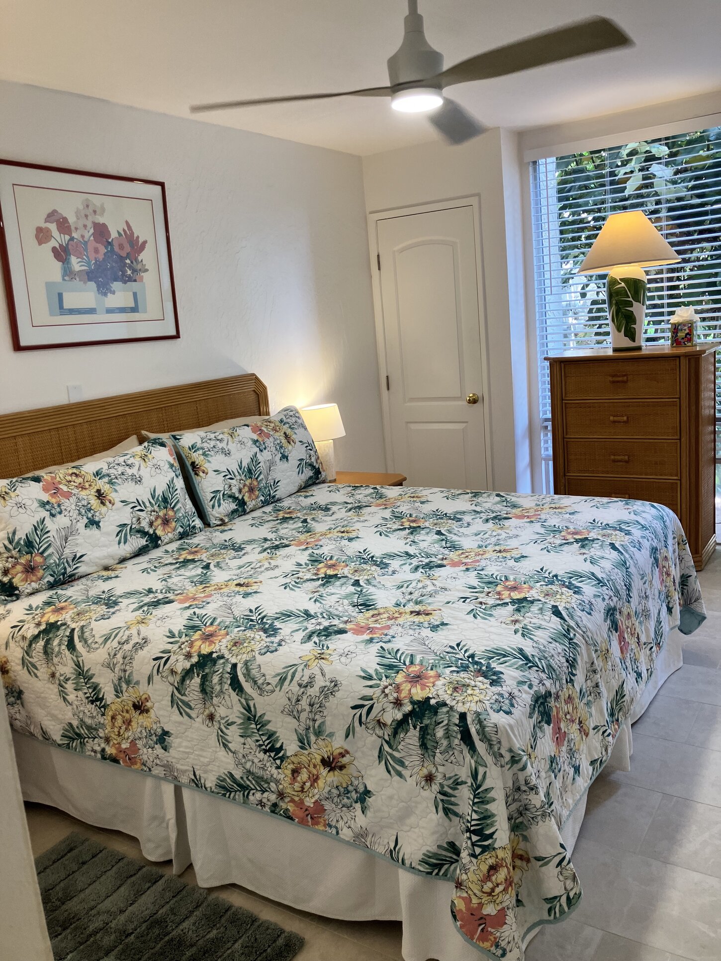 King sized bed with 2025 purchased mattress