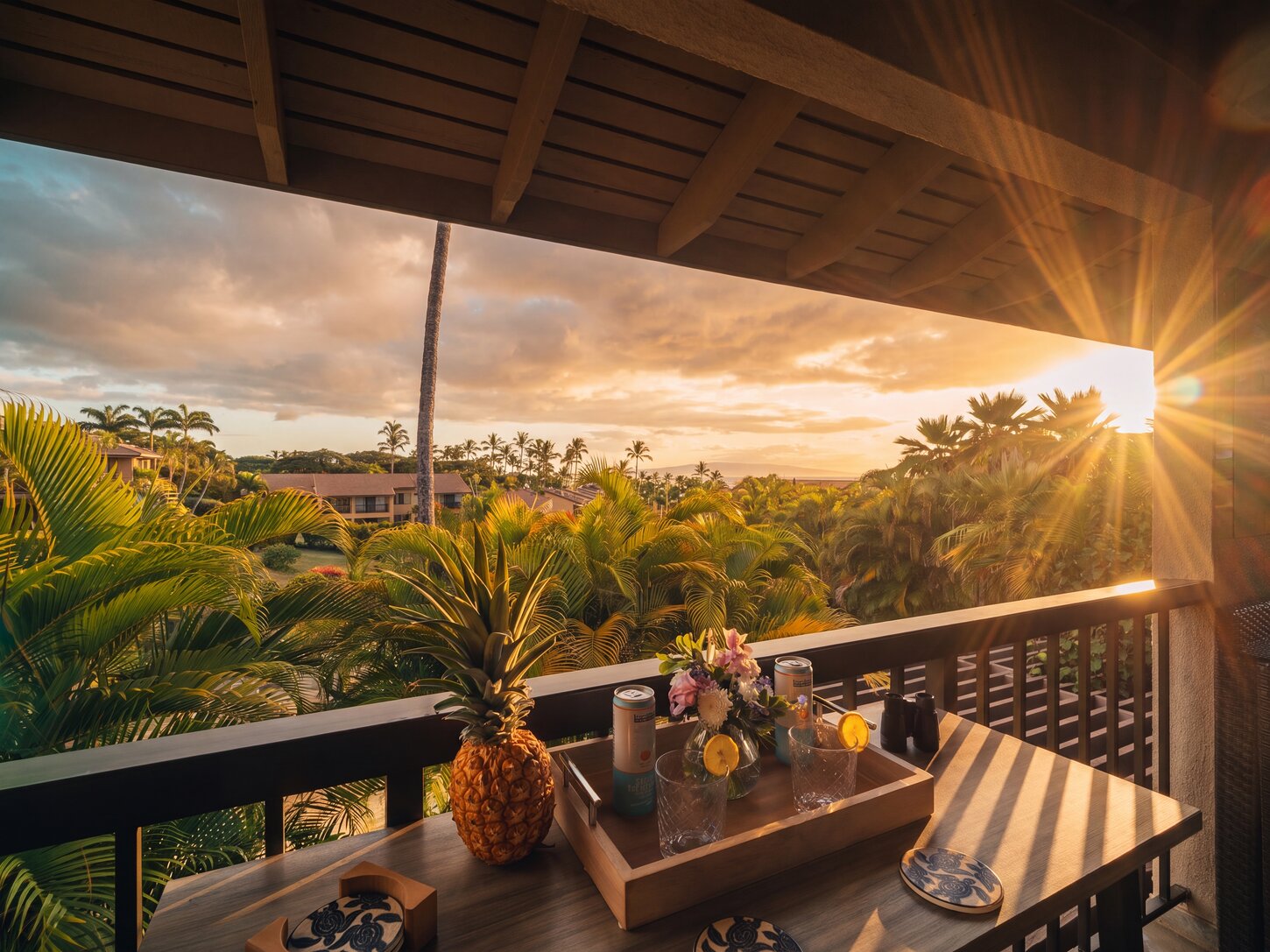 Sunsets on your lanai!